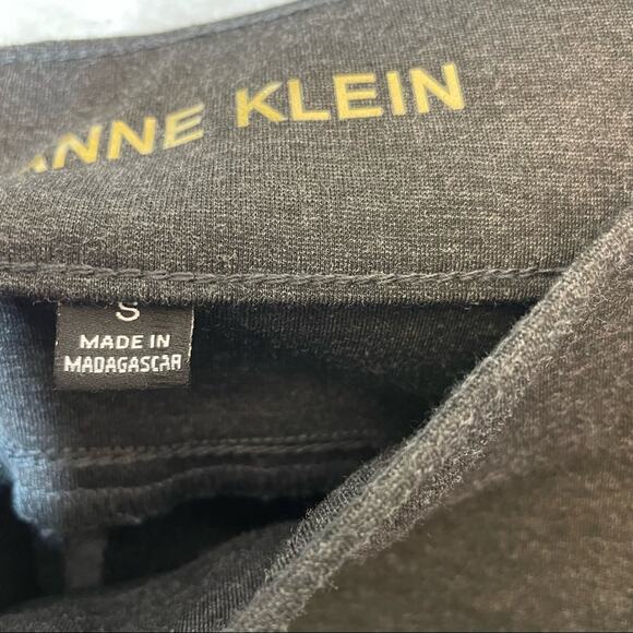 Anne Klein Pants Gray Tummy Control High Rise Skinny Ponte Pant Size Small - Picture 5 of 6